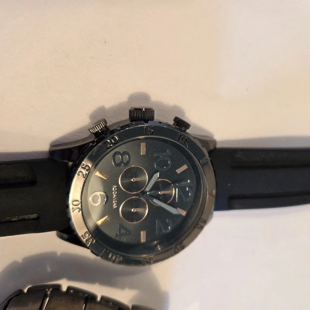 Lot Of 3 Men's Fashion Watches Zoo York Olmeca Left Hand Rocawear UNTESTED